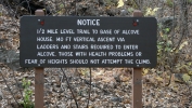 PICTURES/Bandelier - The Alcove House/t_Alcove House Sign.JPG